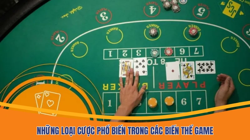 Những loại cược phổ biến trong các biến thể game Những loại cược phổ biến trong các biến thể game